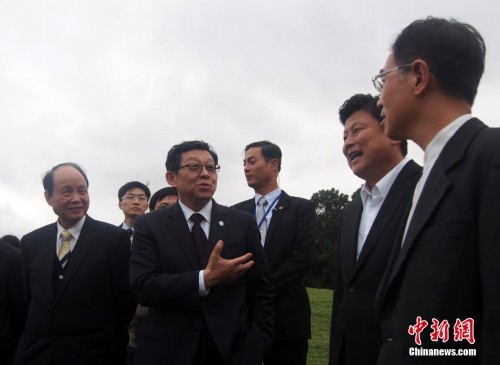 海協(xié)會會長陳德銘參訪臺灣花蓮 海協(xié)會會長陳德銘參訪臺灣花蓮